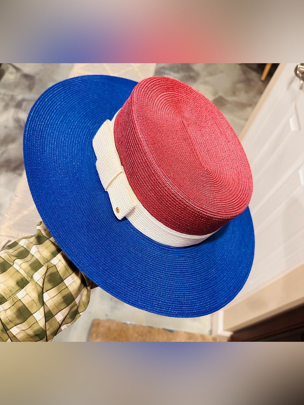 BRAND NEW GUCCI ALBA TRECCIA HAT - Picture 5 of 5